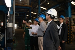 ĐOÀN CÔNG TY SANWA KASEI KOGYO NHẬT BẢN ĐẾN THĂM NHÀ MÁY AP SAIGON PETRO