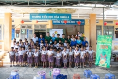 CHƯƠNG TRÌNH TỪ THIỆN "VUI BƯỚC ĐẾN TRƯỜNG NĂM 2024" CỦA AP SAIGON PETRO TẠI BẾN TRE