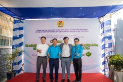 CHƯƠNG TRÌNH RA MẮT MÔ HÌNH “ĐIỂM DỪNG CHÂN” CHO ĐOÀN VIÊN NGHIỆP ĐOÀN XE ÔM TRUYỀN THỐNG VÀ CÔNG NGHỆ TẠI KHU VỰC BÌNH TÂN, TPHCM. 