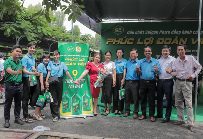 THAM GIA CHƯƠNG TRÌNH THAY NHỚT MIỄN PHÍ - PHÚC LỢI ĐOÀN VIÊN CÙNG LIÊN ĐOÀN LAO ĐỘNG QUẬN 7