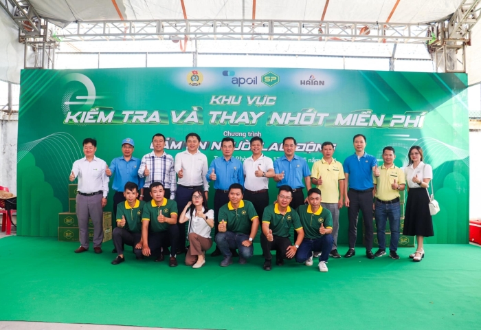 CÙNG AP SAIGON PETRO TIẾP SỨC NGƯỜI LAO ĐỘNG TẠI TP.HẢI PHÒNG