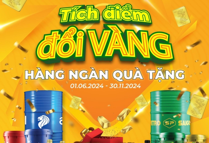 CHƯƠNG TRÌNH KHUYẾN MÃI “TÍCH ĐIỂM ĐỔI VÀNG - HÀNG NGÀN QUÀ TẶNG”