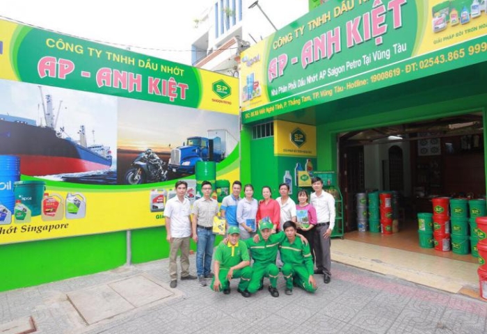 CÔNG TY TNHH DẦU NHỚT ANH KIỆT TRỞ THÀNH NHÀ PHÂN PHỐI CHÍNH THỨC CỦA AP SAIGON PETRO 2018