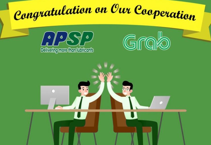 SỰ KIỆN KÝ KẾT HỢP TÁC GIỮA AP SAIGON PETRO VÀ GRAB