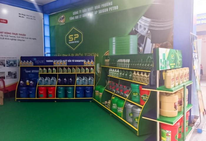 AP SAIGON PETRO THAM GIA TRIỂN LÃM THÀNH TỰU KINH TẾ - XÃ HỘI – QUỐC PHÒNG – AN NINH TỈNH BÌNH DƯƠNG 2020