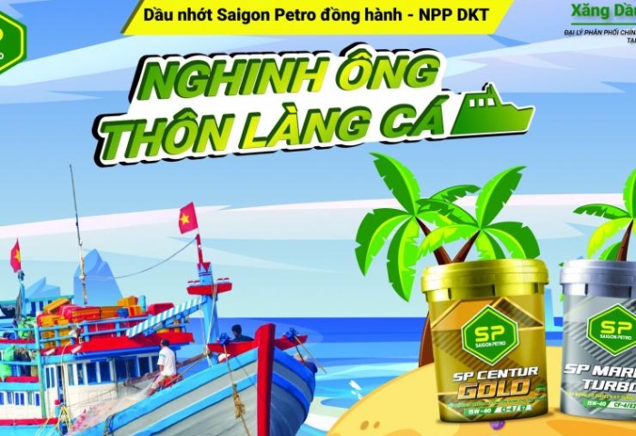 AP SAIGON PETRO TRI ÂN KHÁCH HÀNG TẠI THÀNH PHỐ QUẢNG NGÃI