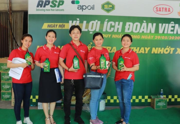 AP SAIGON PETRO ĐỒNG HÀNH CÙNG “NGÀY HỘI VÌ LỢI ÍCH ĐOÀN VIÊN 2020”