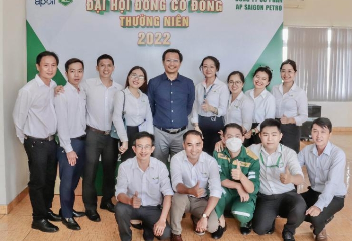 AP SAIGON PETRO TỔ CHỨC THÀNH CÔNG ĐẠI HỘI ĐỒNG CỔ ĐÔNG THƯỜNG NIÊN NĂM 2022