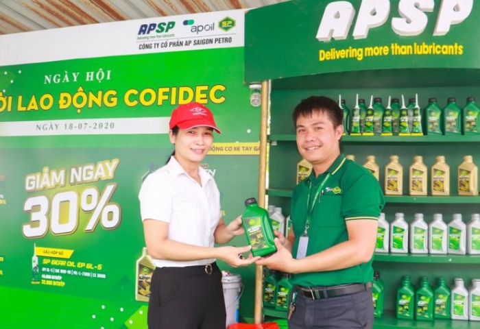 AP SAIGON PETRO ĐỒNG HÀNH CÙNG “NGÀY HỘI NGƯỜI LAO ĐỘNG COFIDEC 2020”