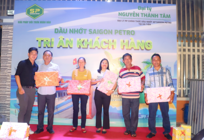 AP SAIGON PETRO TRI ÂN KHÁCH HÀNG CUỐI NĂM TẠI THÀNH PHỐ HÀ TIÊN, TỈNH KIÊN GIANG