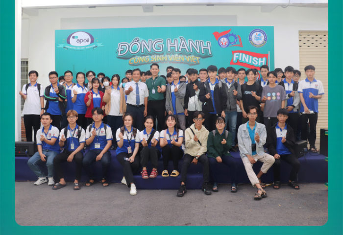 KẾT THÚC HÀNH TRÌNH 1 NĂM – DẦU NHỚT AP OIL ĐỒNG HÀNH CÙNG SINH VIÊN VIỆT