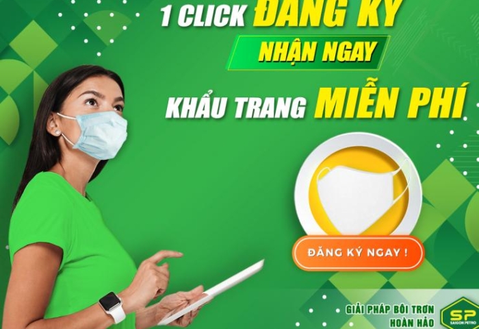 VỚI 1 CLICK ĐĂNG KÝ - NHẬN NGAY KHẨU TRANG MIỄN PHÍ