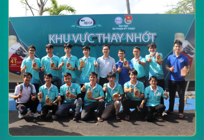 DẦU NHỚT AP OIL CÓ HẸN VỚI CÁC BẠN SINH VIÊN ĐẠI HỌC SƯ PHẠM KỸ THUẬT ĐÀ NẴNG VÀ CAO ĐẲNG CÔNG NGHIỆP HUẾ