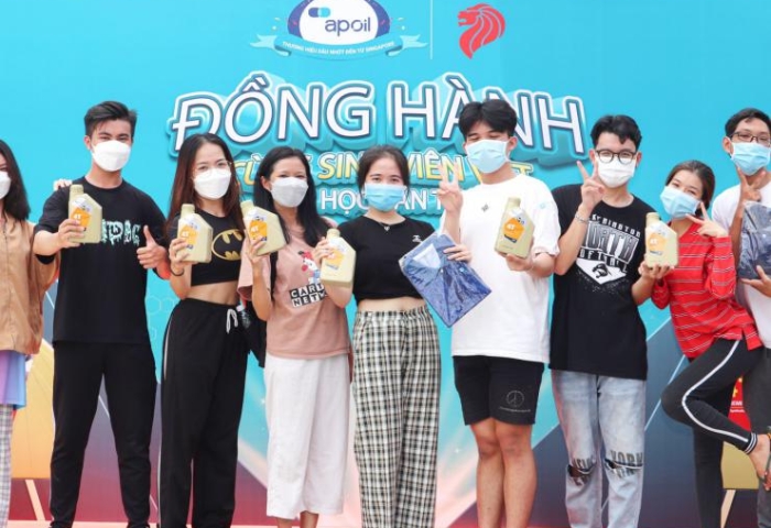 “DẦU NHỚT AP OIL ĐỒNG HÀNH CÙNG SINH VIÊN VIỆT” TIẾP TỤC ĐẾN VỚI CỘNG ĐỒNG SINH VIÊN TRƯỜNG ĐẠI HỌC CẦN THƠ”