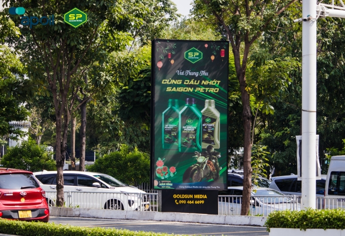 BILLBOARD QUẢNG CÁO LED CỦA AP SAIGON PETRO ĐÃ XUẤT HIỆN TRÊN CÁC TUYẾN PHỐ LỚN TẠI THÀNH PHỐ HỒ CHÍ MINH