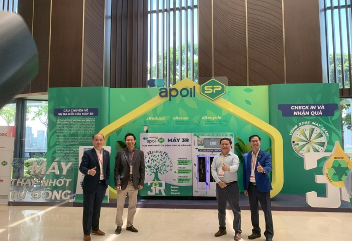 MÁY THAY NHỚT TỰ ĐỘNG 3R: ĐỘT PHÁ MỚI TỪ AP SAIGON PETRO TRONG NGÀNH DẦU NHỚT.