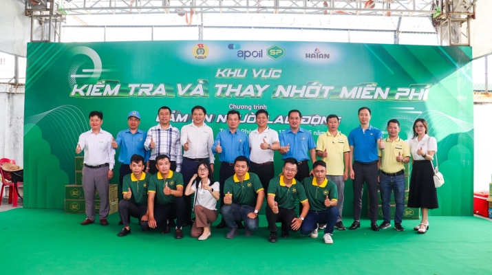 CÙNG AP SAIGON PETRO TIẾP SỨC NGƯỜI LAO ĐỘNG TẠI TP.HẢI PHÒNG