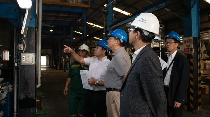 ĐOÀN CÔNG TY SANWA KASEI KOGYO NHẬT BẢN ĐẾN THĂM NHÀ MÁY AP SAIGON PETRO