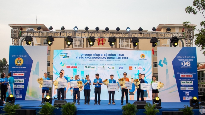 CÙNG AP SAIGON PETRO TẠO NÊN Ý NGHĨA TẠI CHƯƠNG TRÌNH ĐI BỘ ĐỒNG HÀNH NĂM 2024 “VÌ SỨC KHOẺ NGƯỜI LAO ĐỘNG”