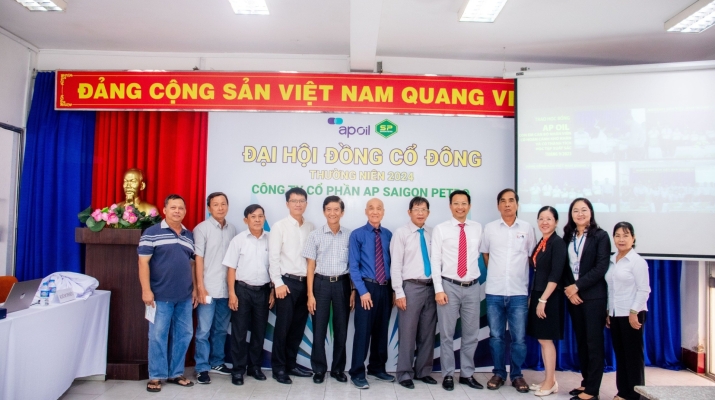 AP SAIGON PETRO TỔ CHỨC THÀNH CÔNG ĐẠI HỘI ĐỒNG CỔ ĐÔNG THƯỜNG NIÊN NĂM 2024