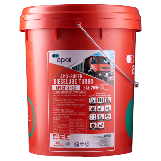 AP X-SUPER DIESELUBE TURBO CF-4/SG 20W-50