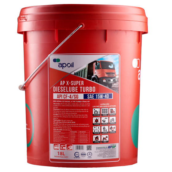 AP X-SUPER DIESELUBE TURBO CF-4/SG 15W-40